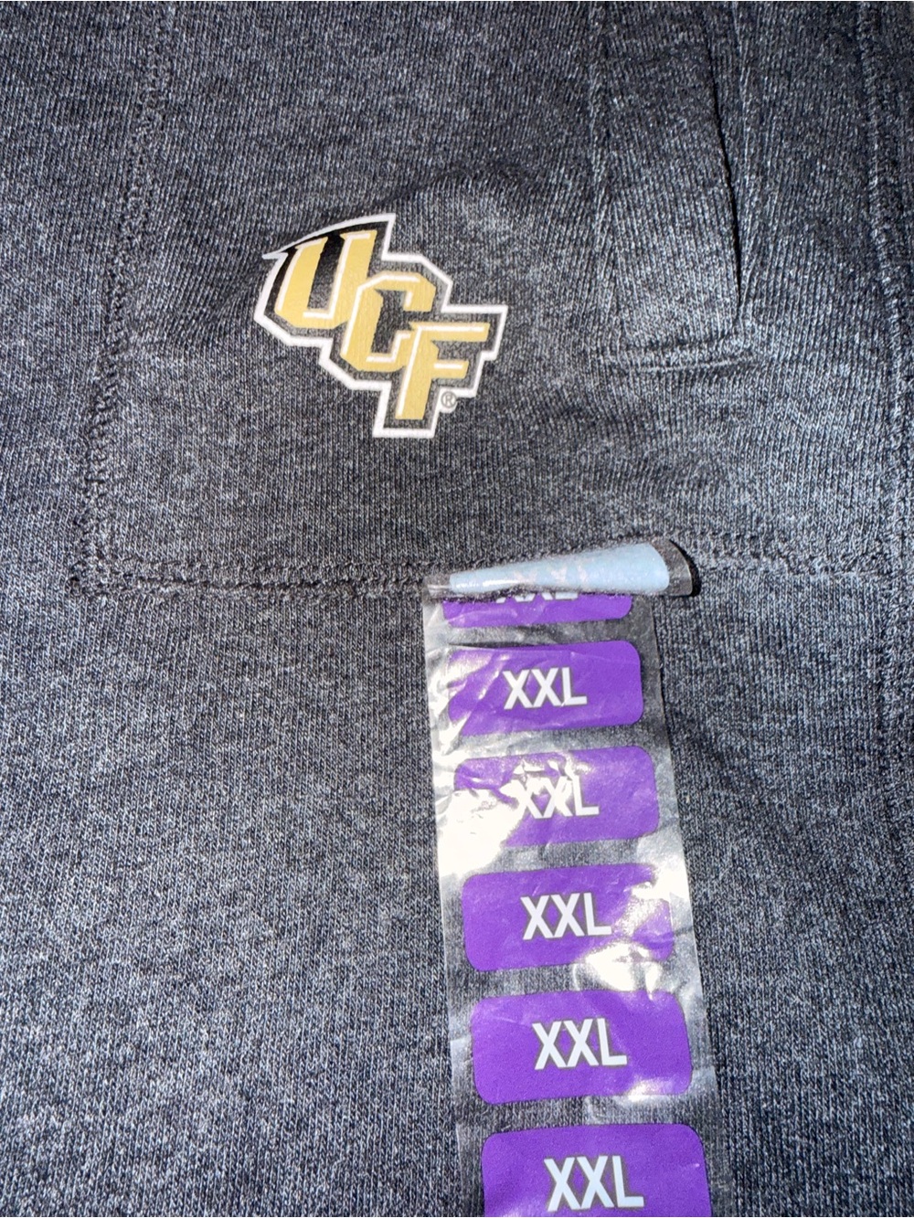 Champion Ladies NCAA Central Florida Black Pants with Logo Tag